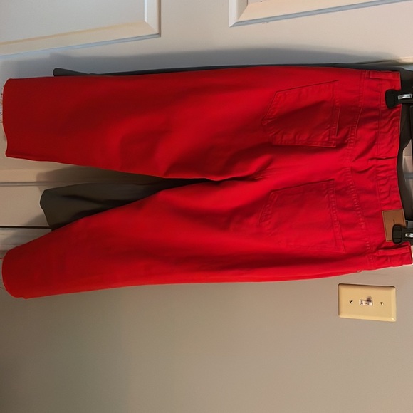 Zara Jeans (red, size 8, 4 buttons) - Picture 6 of 6